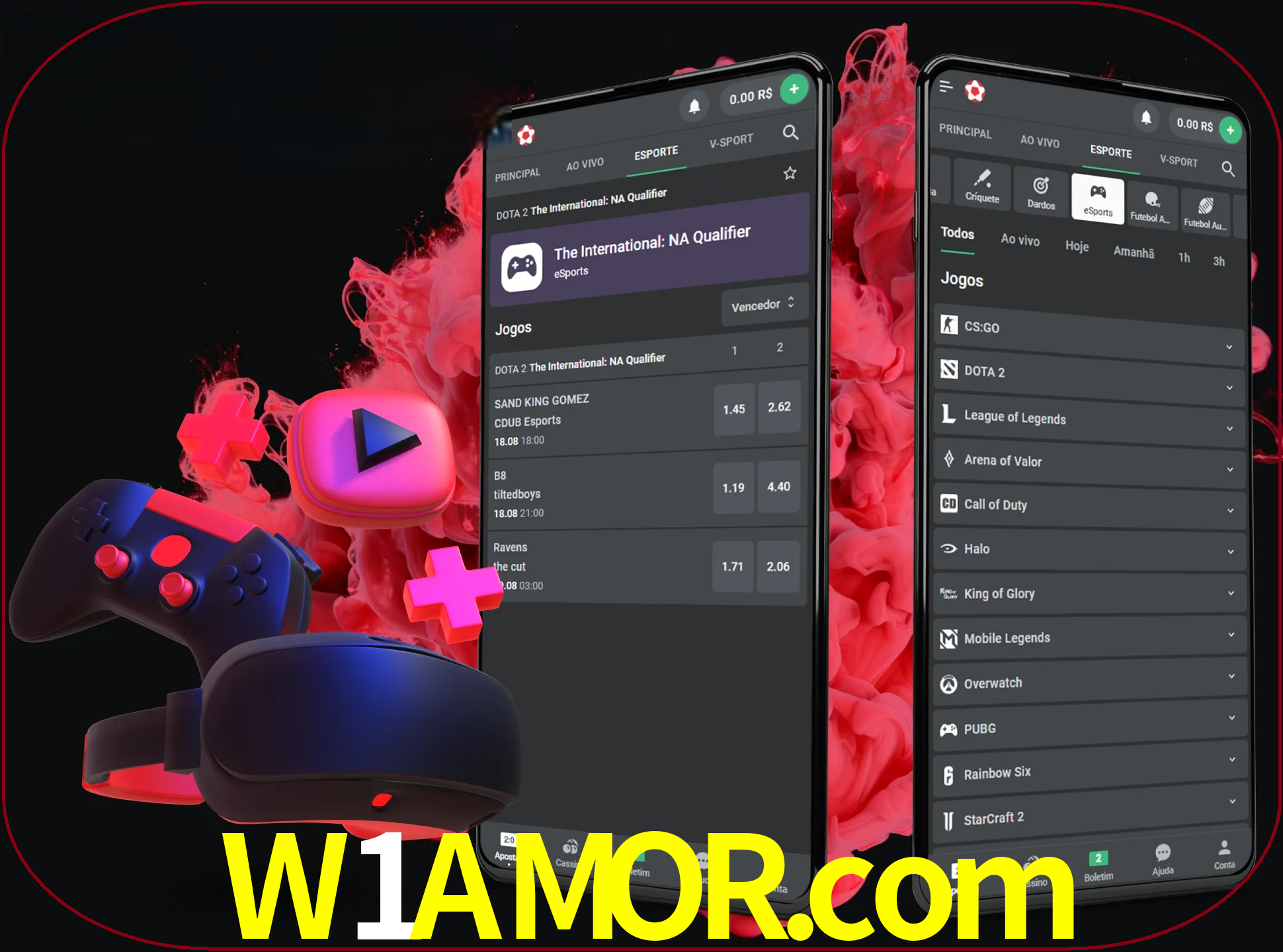 Para ter a aplicação móvel w1amor no seu smartphone, basta descarregar o ficheiro apk e seguir as instruções.