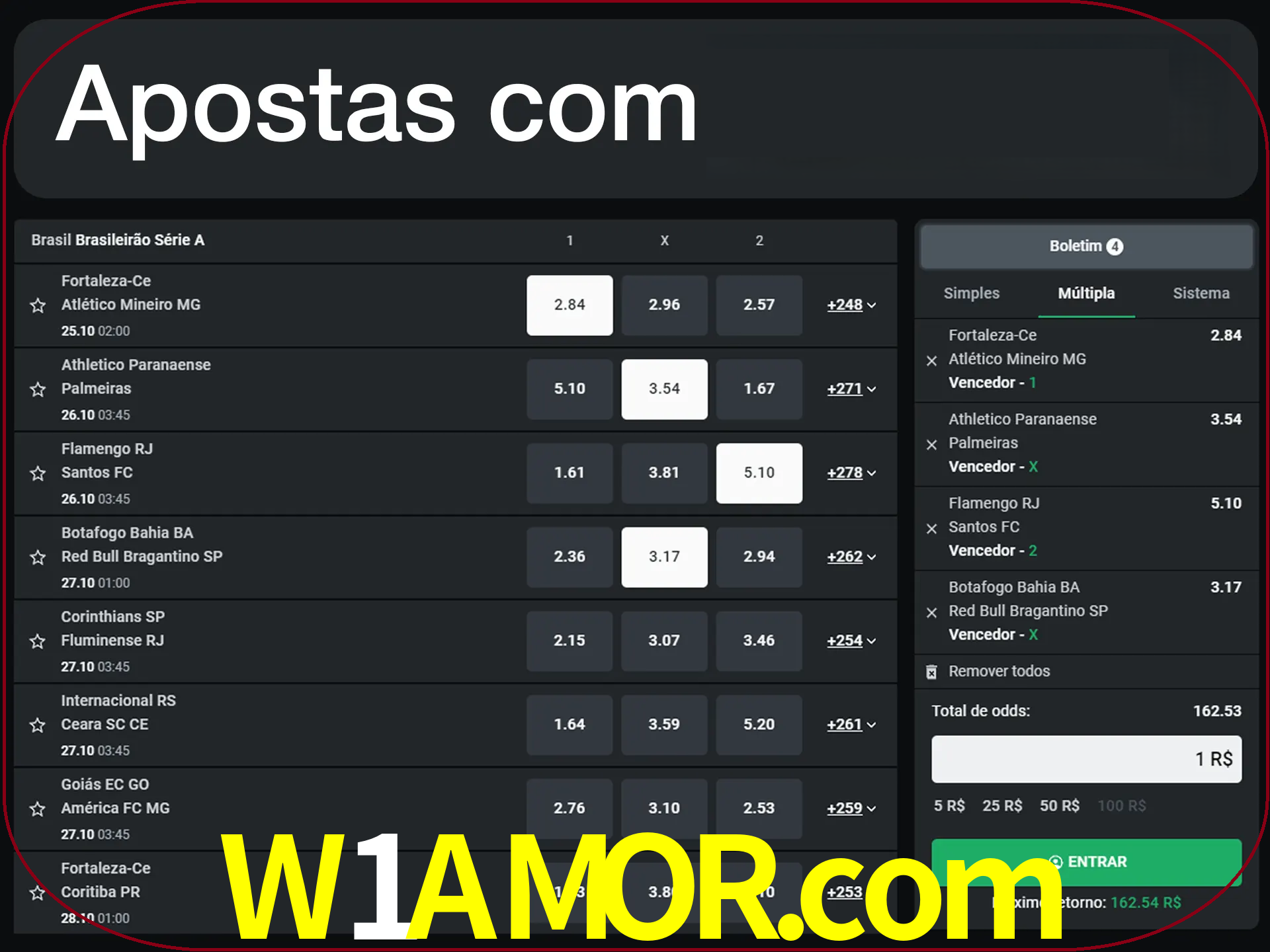 Aposte em vários diciplines com LeonBet.