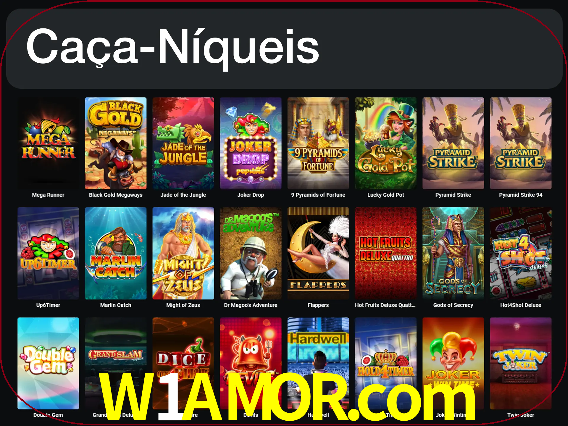 LeonBet tem mais de 3000 slots para jogar.
