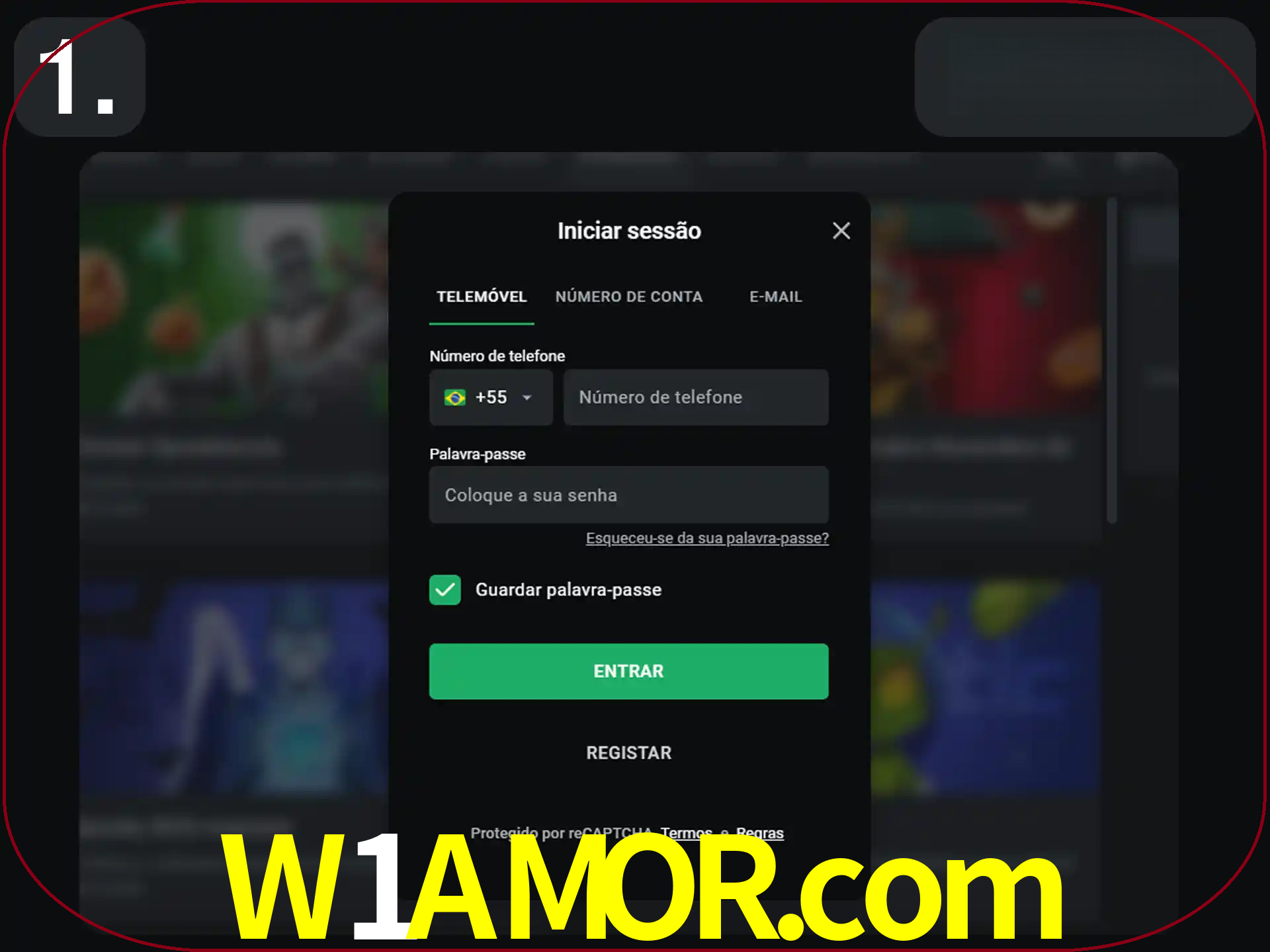 Acesse o site.