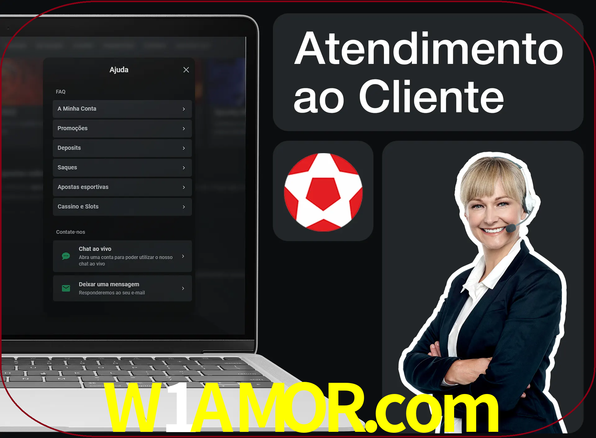 Você pode pedir nosso apoio para ajudar.